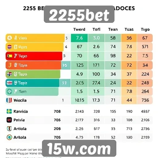 Estatísticas de jogadores na plataforma 2255bet